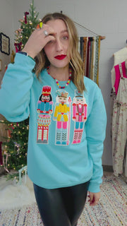 The Nutty Nutcracker Pullover