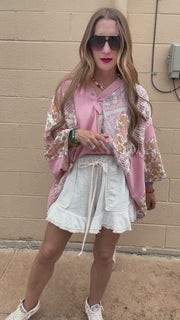Willow Ruffle Knit Shorts