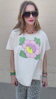 Bloom Boxy Pocket Tee