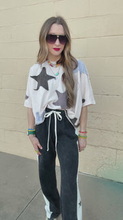 Stellar Stride Wide-Leg Pants