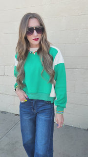 Dynamic Stripe Sweatshirt!
